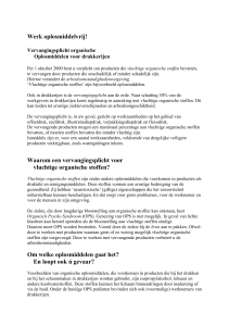 Werk oplosmiddelvrij - docs.szw.nl - Ministerie van Sociale Zaken en