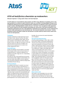 ATOS wil bedrijfsrisico afwentelen op medewerkers
