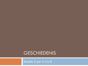 Geschiedenis - Brederocollege klas 4B