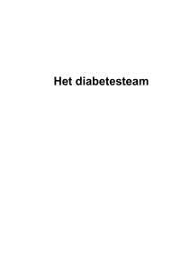 Het diabetesteam