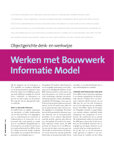 Werken met Bouwwerk Informatie Model