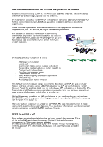 DNA en misdaadonderzoek in de klas: EDVOTEK kits