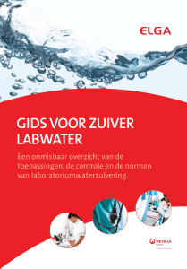 gids voor zuiver labwater - Veolia Water Technologies