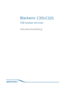 Blackwire™ C315/C325