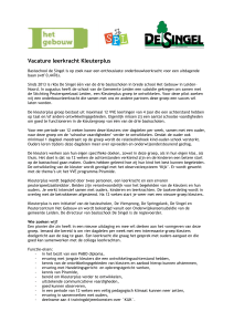 Vacature leerkracht Kleuterplus - Stichting Confessioneel Onderwijs