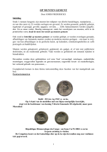 op munten gemunt - Numismatica Herentals