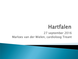 27 september 2016 Marloes van der Wielen, cardioloog Treant