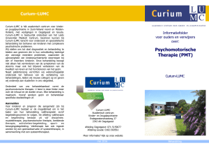 Psychomotorische Therapie (PMT) - Curium-LUMC