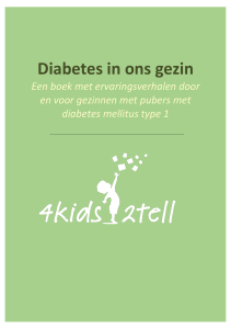 Diabetes in ons gezin