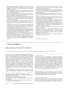 Reuzenurinoom van het bovenbeen - Nederlands Tijdschrift voor