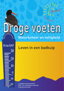 Leven in een badkuip - Waterschap Hollandse Delta