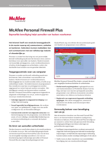 McAfee Personal Firewall Plus - McAfee
