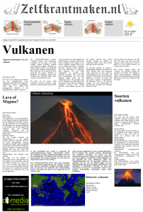 Vulkanen - ZelfKrantMaken.nl