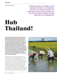 Hub Thailand! - Internationaal Ondernemen