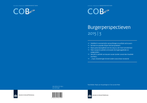 COB 2015|3 Continu onderzoek - Sociaal en Cultureel Planbureau
