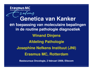 Genetica van Kanker