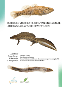 `Bestrijding invasieve aquatische gewervelden 2015` PDF
