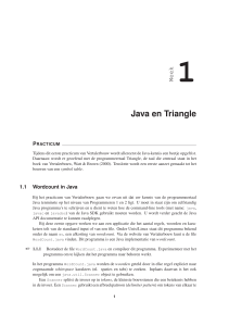 Java en Triangle - Formal Methods and Tools