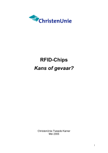 RFID-chips: Kans of