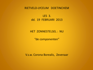 PowerPoint-presentatie - Corona Borealis | Zevenaar