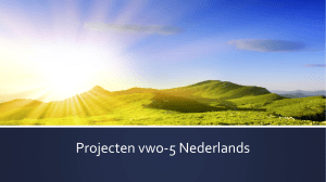 Project Nederlands