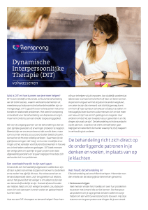 Dynamische Interpersoonlijke Therapie