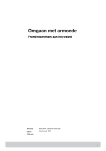 Omgaan met armoede