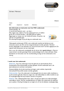 Almere Uw informatie en instructie voor het VCE