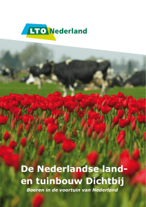 De Nederlandse land- en tuinbouw Dichtbij