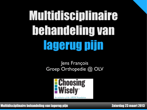 Jens François Groep Orthopedie @ OLV