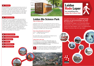 Een wandeling door Leiden Bio Science Park
