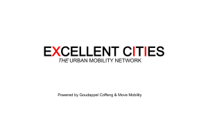 Excellent Cities - Goudappel Coffeng