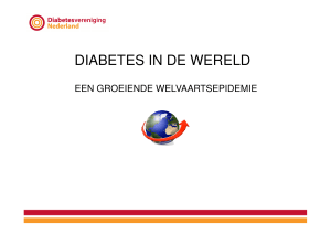 diabetes in de wereld