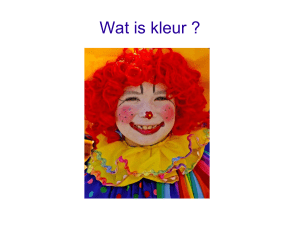 Wat is kleur