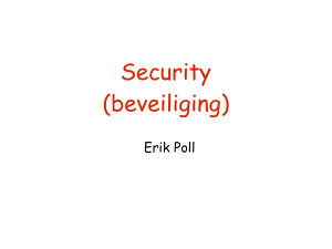 Security (beveiliging)