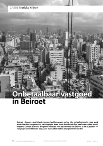 Onbetaalbaar vastgoed in Beiroet