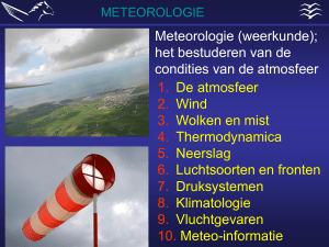 Powerpoint meteo - Zweefvliegopleiding