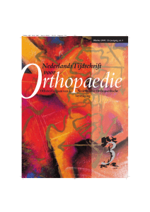 NTvO OKT 2005 DEF - Nederlands Tijdschrift voor Orthopaedie