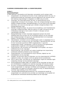 Artikel 21 - Vereniging Gehandicaptenzorg Nederland