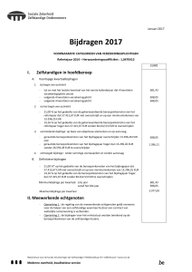 Bijdragen 2017