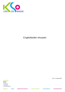Cryptolocker virussen
