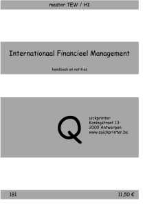Internationaal Financieel Management