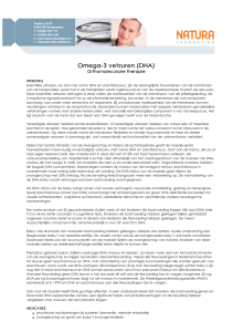Omega-3 vetzuren (DHA)