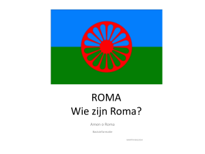 ROMA Wie zijn Roma? - Gent, stad in werking