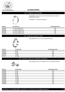 slangklemmen - CBL