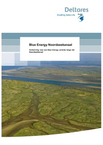 Blue Energy Noordzeekanaal