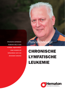 chronische lymfatische leukemie