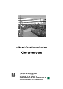 Cholesteatoom - AZ Sint Jozef