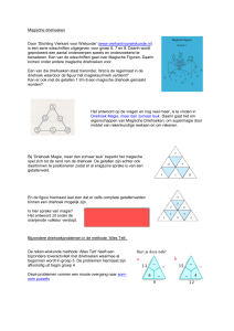 Magische driehoeken - Speleon | Platform voor speels en