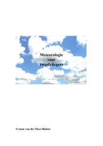 Meteorologie voor zweefvliegers